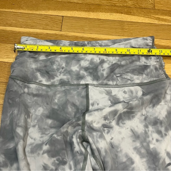 Lululemon Align 21” Cross Waist Diamond Stargaze Pitch Gray 8 - Picture 10 of 12